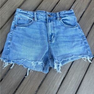 American Eagle Outfitters Light Blue Jean Shorts
